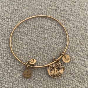 Gold Alex and Ani bracelet